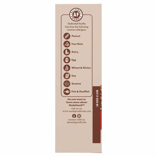 MadeGood Chocolate Chip Crispy Square