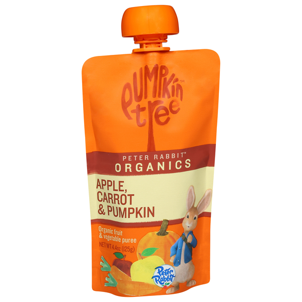 Pumpkin Tree Fruit & Vegetable Puree, Organic, Apple, Carrot & Pumpkin