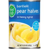 Food Club Pear Halves, Bartlett️