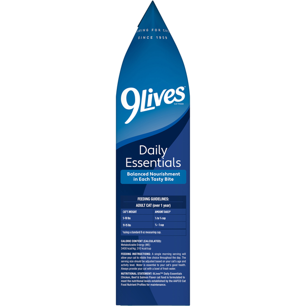 9Lives Chicken Beef & Salmon Cat Food