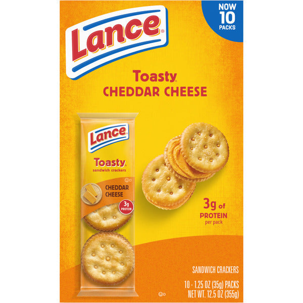 Lance Toasty Cheddar Sandwich Crackers
