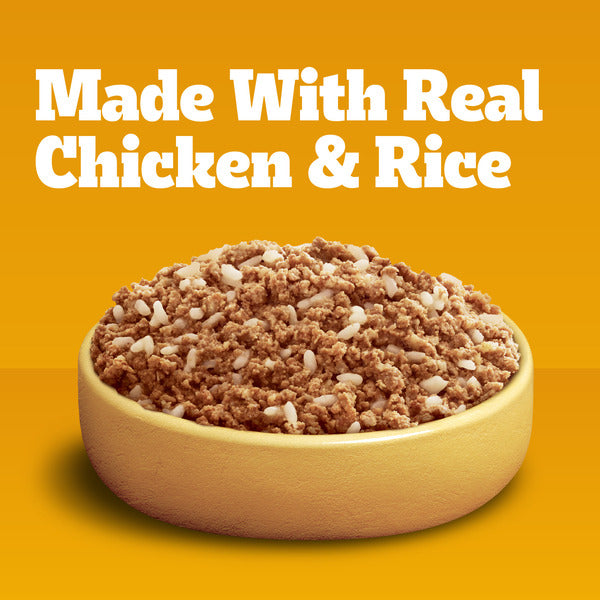 Pedigree Weight Management Chopped Ground Dinner Chicken & Rice Flavor Dog Food