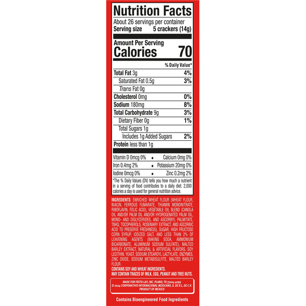 Gamesa Butter Flavored Crackers