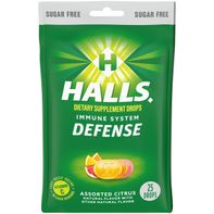 Halls Defense Sugar Free Assorted Citrus Vitamin C...
️ DestGlow