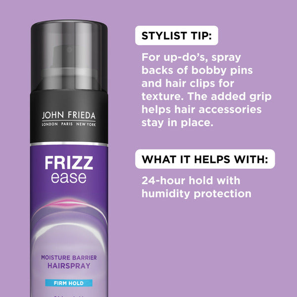 John Frieda Frizz Ease Firm Hold Hairspray DestGlow