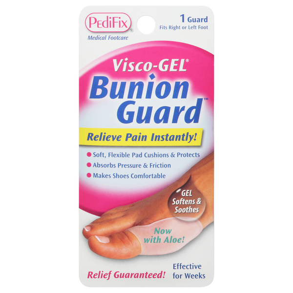 PediFix Bunion Guard, Gel Softens & Soothes
