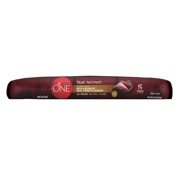 Purina ONE True Instinct With A Blend Of Real Turkey and Venison Dry Dog Food DestGlow