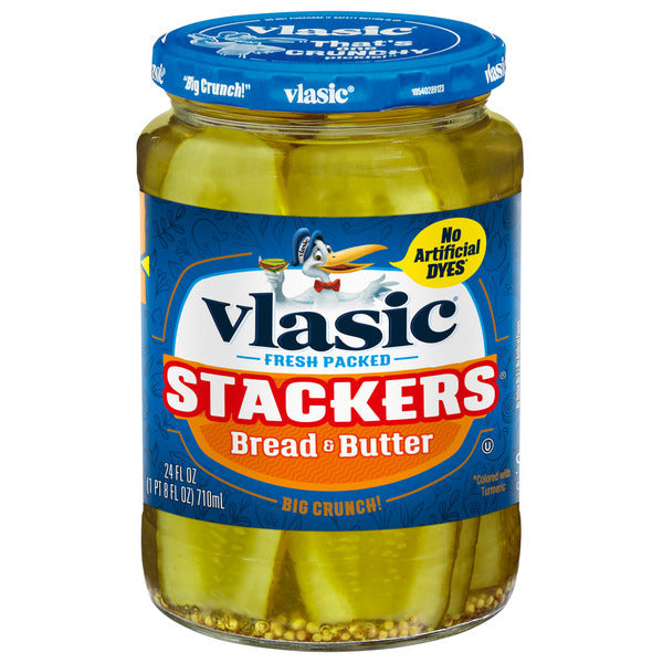 Vlasic Stackers Mildly Sweet Bread & Butter Pickles