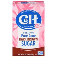 C&H Premium Pure Cane Dark Brown Sugar️