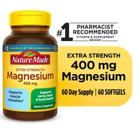 Nature Made Extra Strength Magnesium Oxide 400 mg ...
️