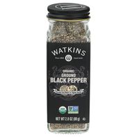 Watkins Black Pepper, Organic, Ground️