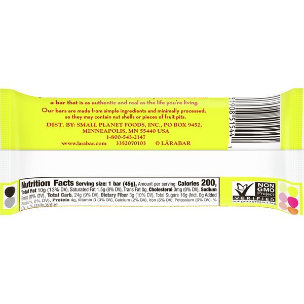 LÄRABAR Fruit & Nut Bar, Lemon