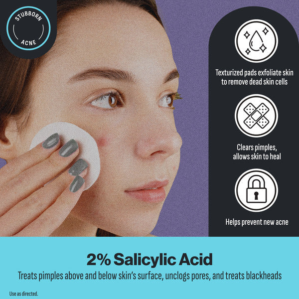 OXY Acne Medication Cleansing Face Pads Daily Defense