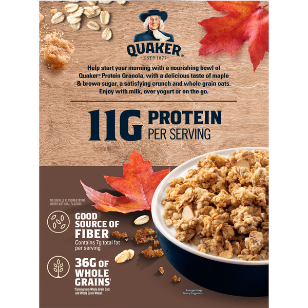 Quaker Protein Granola, Maple & Brown Sugar