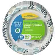 Simply Done Designer Paper Plates️