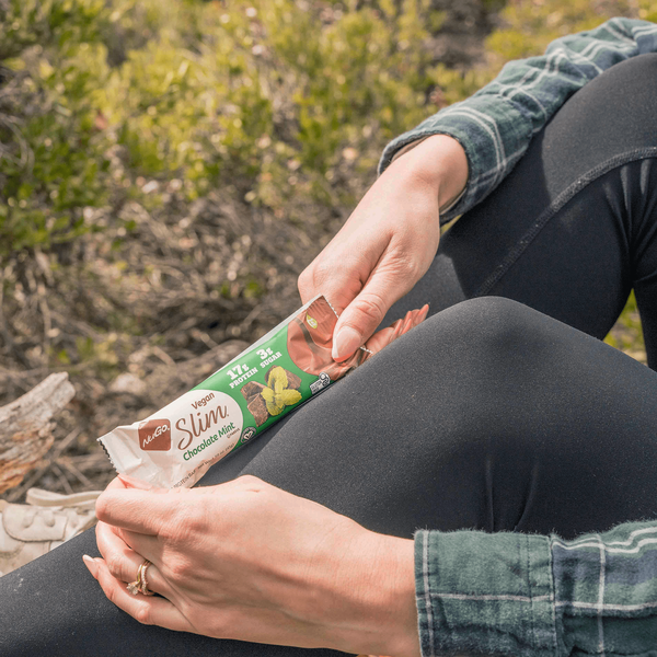 NuGo Slim Chocolate Mint, Vegan, Gluten Free, Low Sugar, Protein Bar