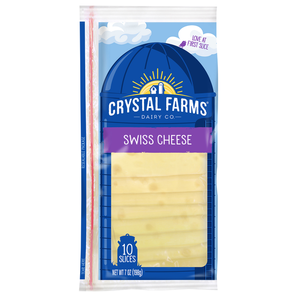 Crystal Farms Swiss Cheese