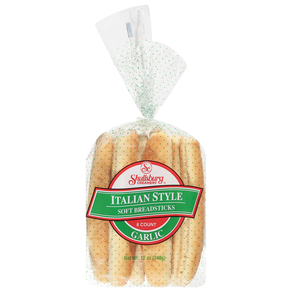Shullsburg Creamery Italian Style Soft Garlic Breadsticks