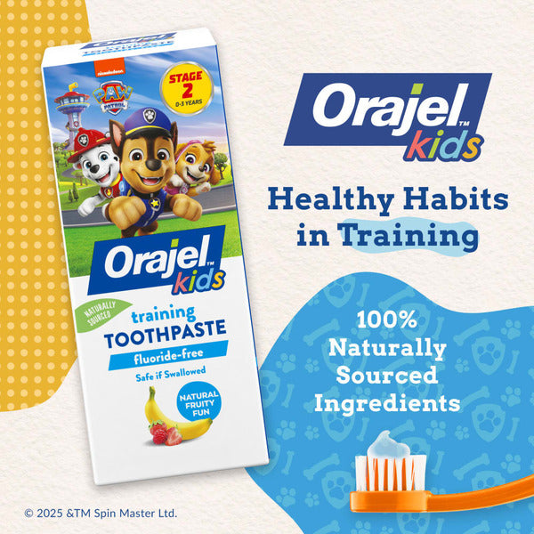 Orajel Nickelodeon Paw Patrol Fruity Fun Training Toothpaste