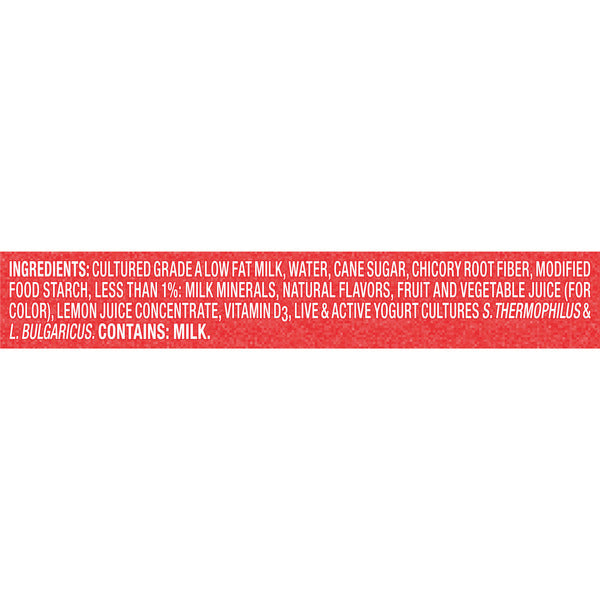 Danimals Smoothie Raspberry Dairy Drink Multi-Pack, Creamy and Delicious Low Fat Snacks for Kids, 6 Ct, 3.1 oz Smoothie Bottles