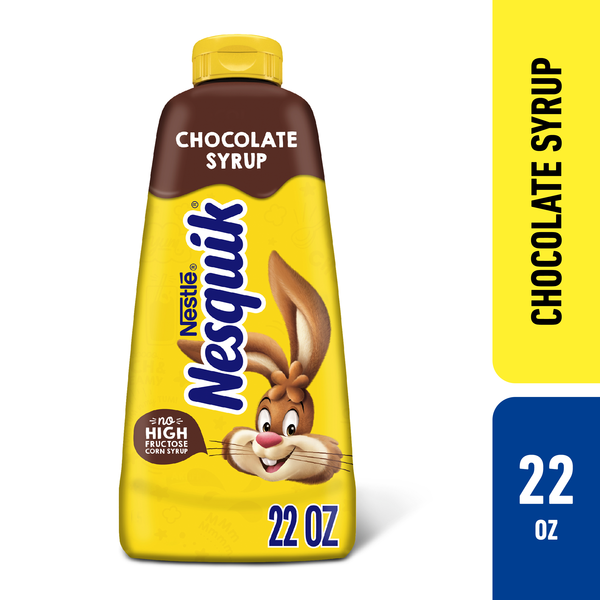 Nestlé NESQUIK Chocolate Syrup For Milk Or Ice Cream