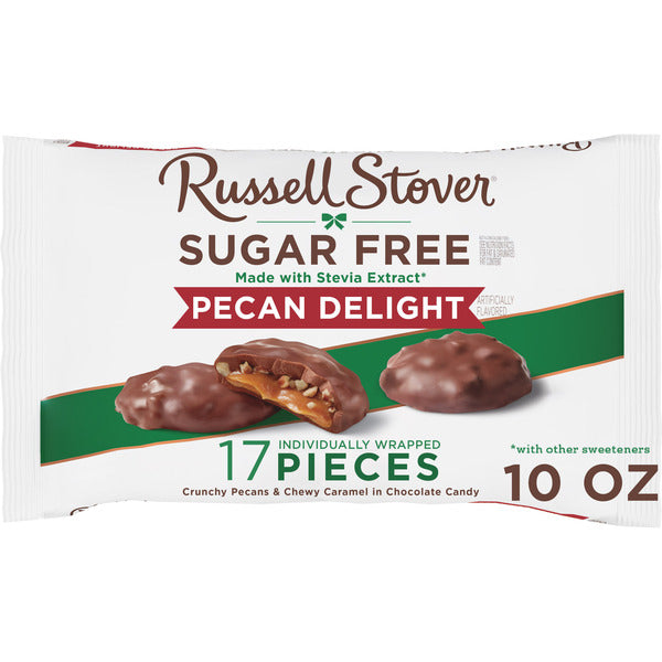 Russell Stover Sugar Free Pecan Delight Chocolate Candy