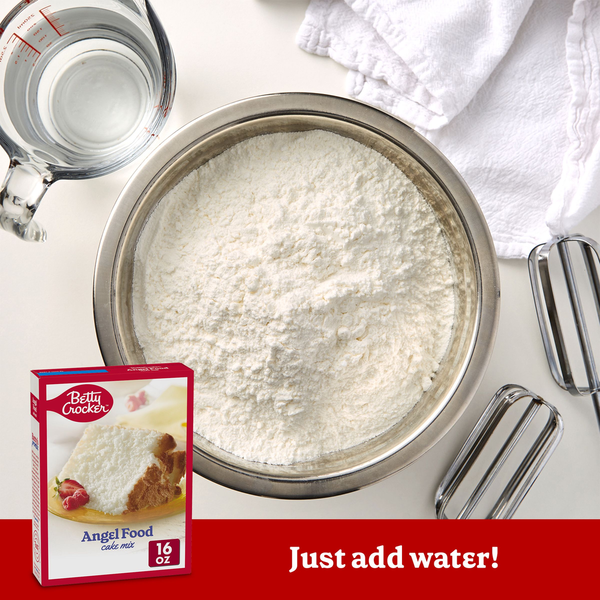 Betty Crocker Angel Food Cake Mix, Just Add Water
