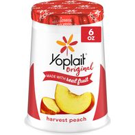 Yoplait Original Low Fat Harvest Peach Yogurt Cup️