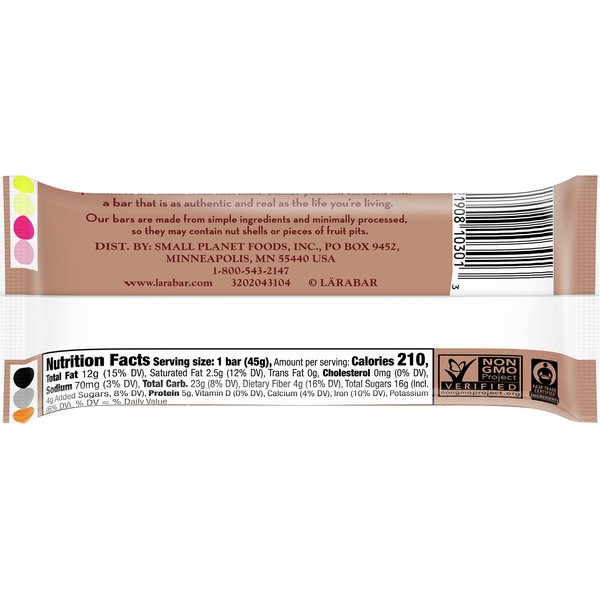 LÄRABAR Fruit & Nut Bar, Almond Butter Chocolate Chip