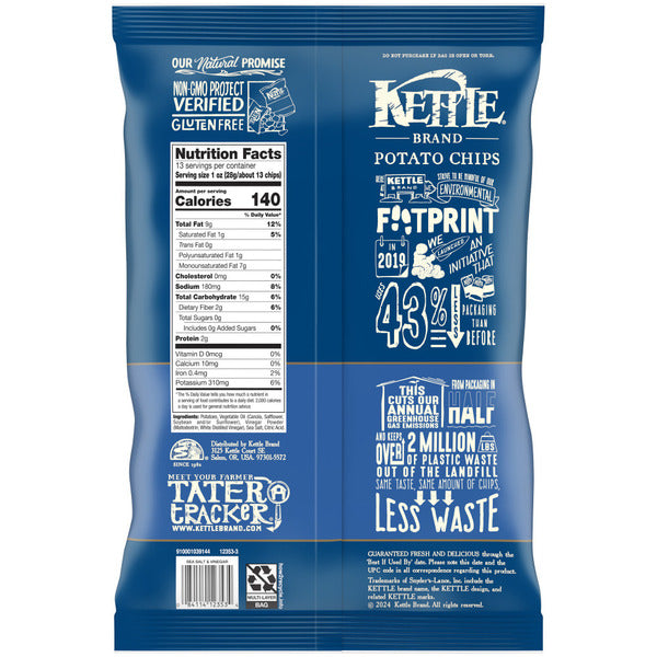 Kettle Brand Party Size Sea Salt & Vinegar Potato Chips
