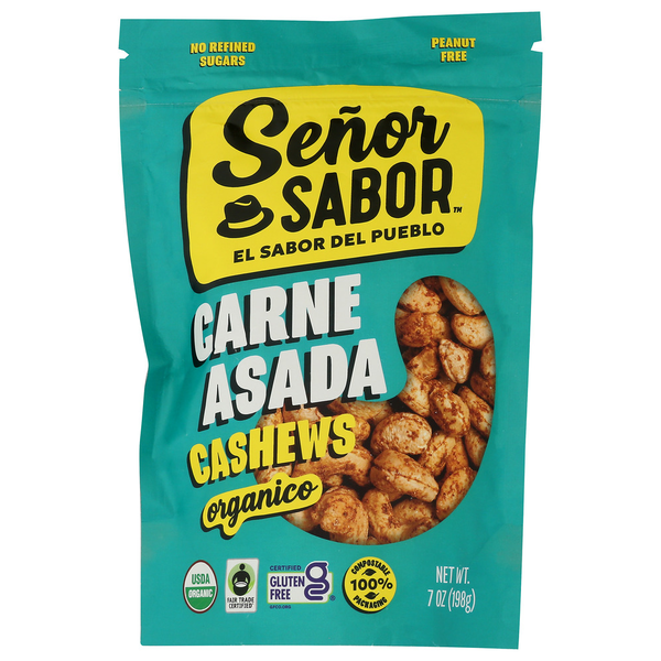 Senor Sabor Orgainc Fair Trade Carne Asada Cashews