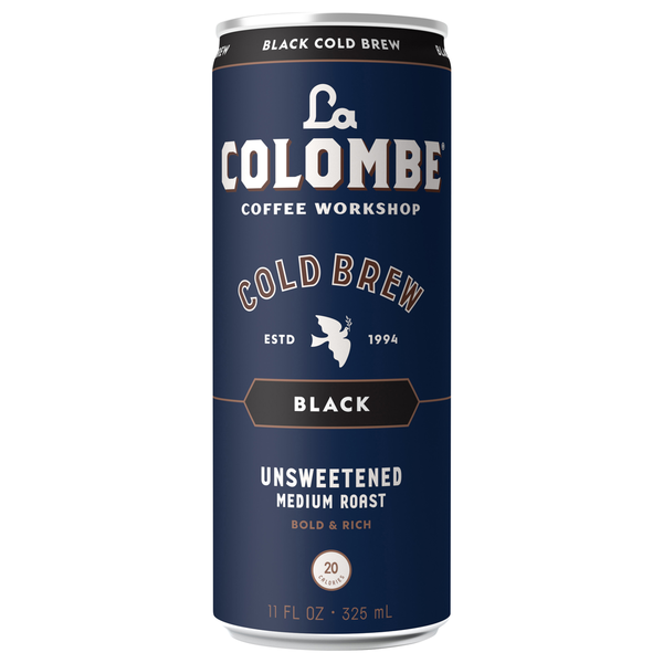 La Colombe Unsweetened Medium Roast Black Cold Brew
