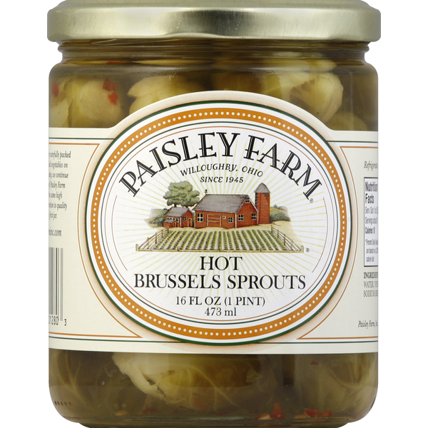 Paisley Farm Brussels Sprouts, Hot