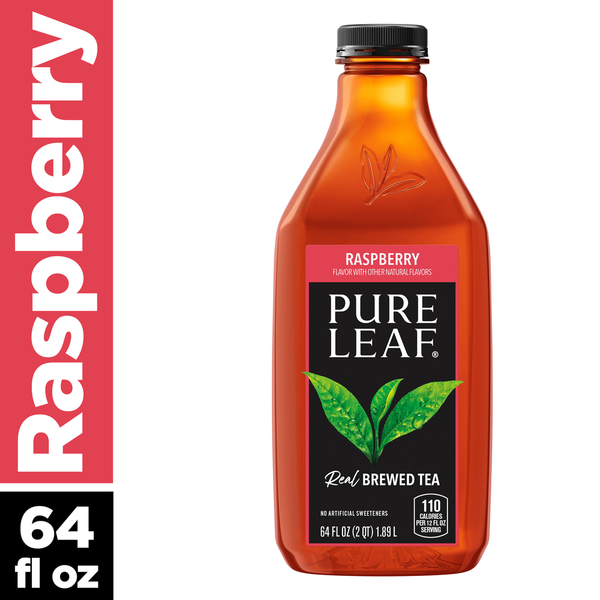 Pure Leaf Real Brewed Tea Raspberry 64 Fl Oz
