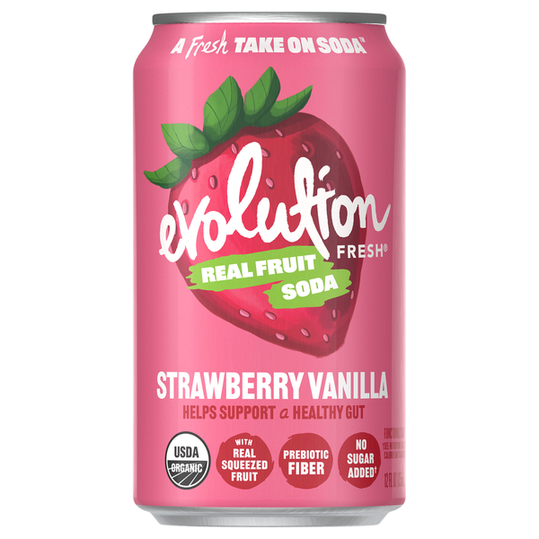 Evolution Strawberry Vanilla Soda