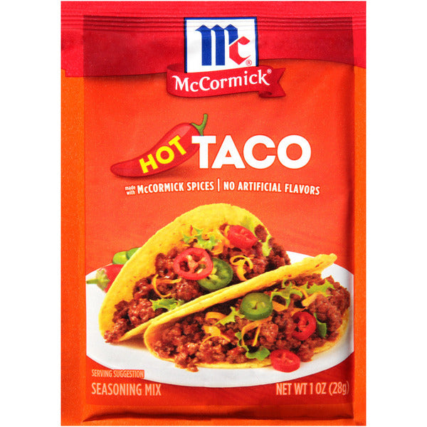 McCormick Hot Taco Seasoning Mix DestGlow