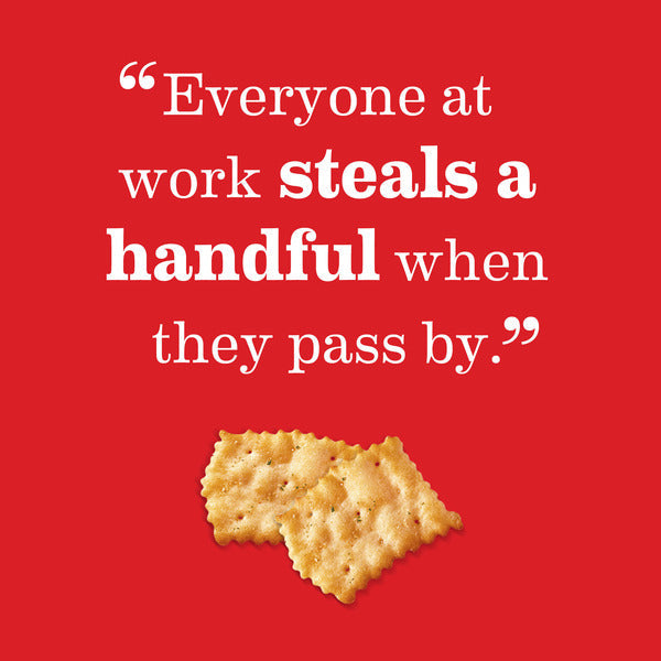Ritz Toasted Chips Cheddar Crackers, Party Snacks 8.1 oz