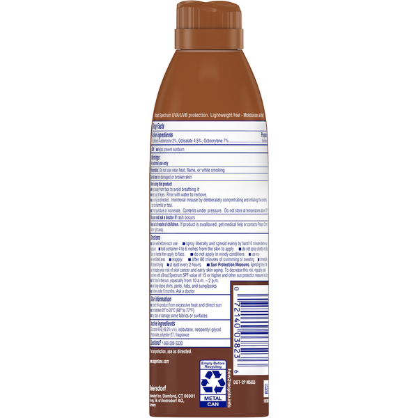 Coppertone Tanning Broad Spectrum SPF 15 Sunscreen Spray