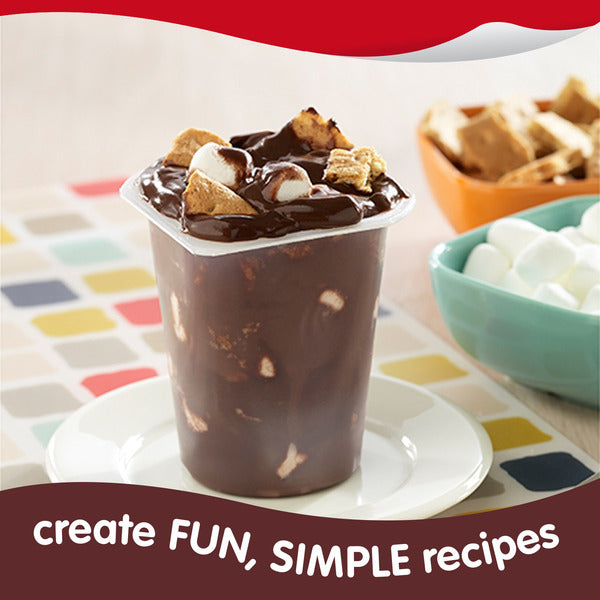 Snack Pack Family Pack Milk Chocolate and Chocolate Fudge/Milk Chocolate Swirl Pudding Cups