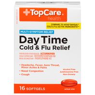 TopCare Cold & Flu Relief, Day Time, Multi-Symptom...
️