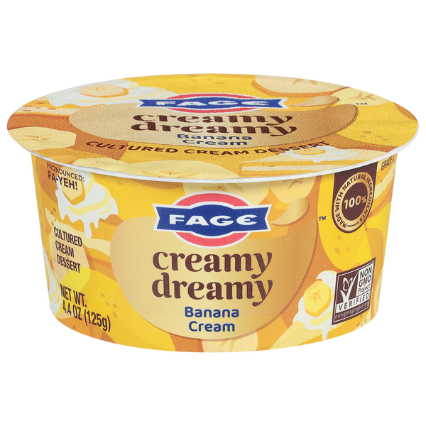 FAGE Banana Cultured Cream Dessert