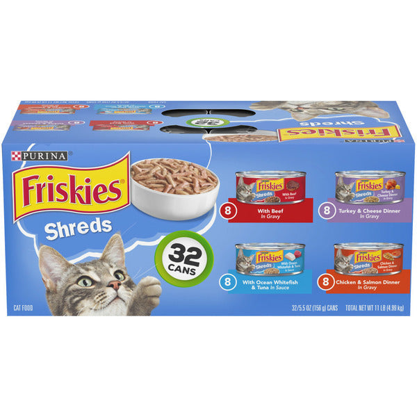 Purina Friskies Gravy Wet Cat Food , Savory Shreds