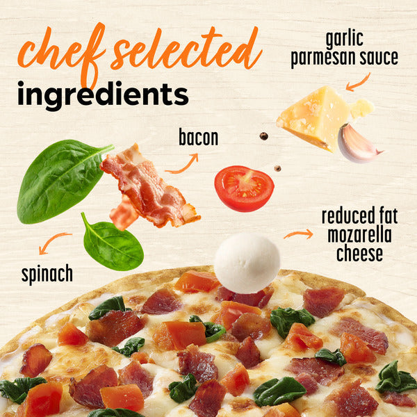 Lean Cuisine Bacon Spinach & Alfredo Pizza