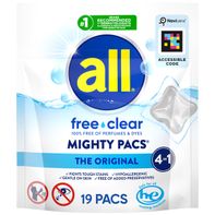 All Unit Dose Laundry Detergent, Mighty Pacs, Free...
️