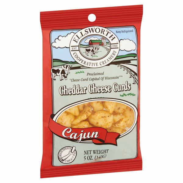 Ellsworth Cooperative Creamery Cajun Cheddar Cheese Curds
