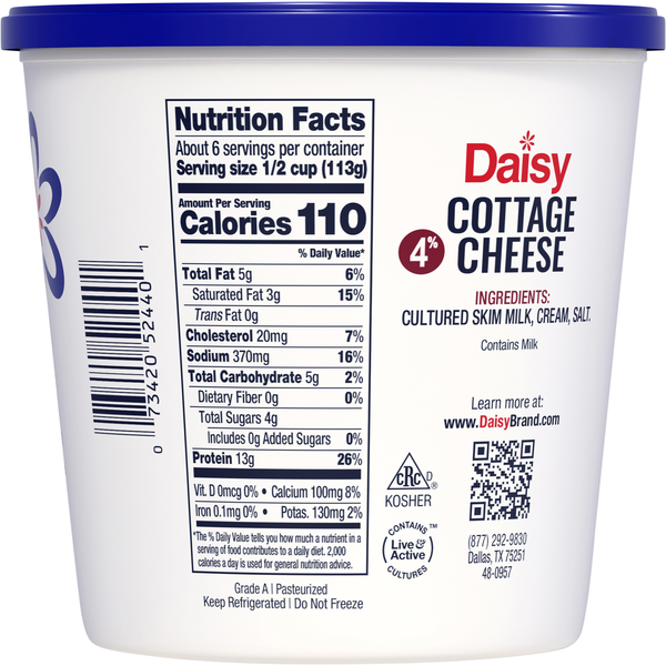 Daisy Small Curd Cottage Cheese