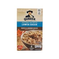 Quaker Lower Sugar Maple & Brown Sugar Instant Oat...
️