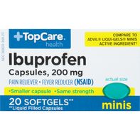 TopCare Ibuprofen, 200 mg, Softgels, Minis️