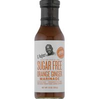 G Hughes Marinade, Sugar Free, Orange Ginger️