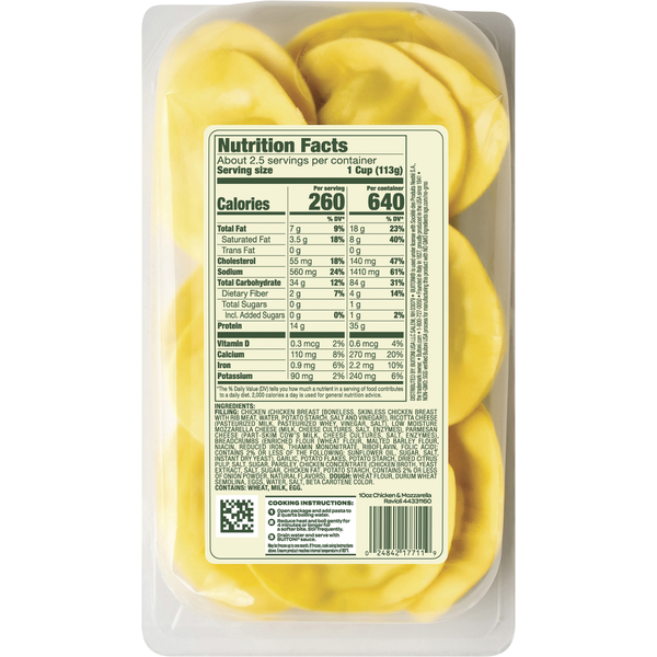 Buitoni Chicken & Mozzarella Ravioli